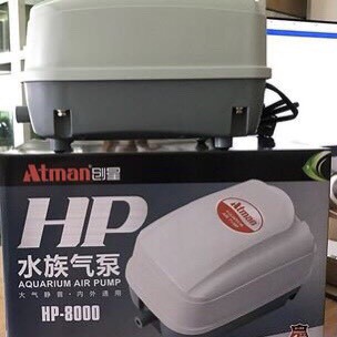 MÁY SỦI OXY CÔNG SUẤT LỚN ATMAN AIR PUMP HP 8000