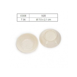 Combo 5 Chén Chấm Nhựa Melamine Vân Đá Kem Nhiều Size