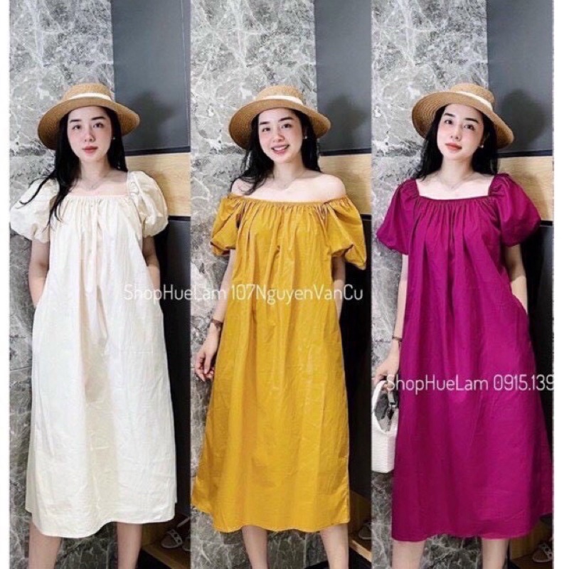 VÁY TRỄ VAI BỒNG