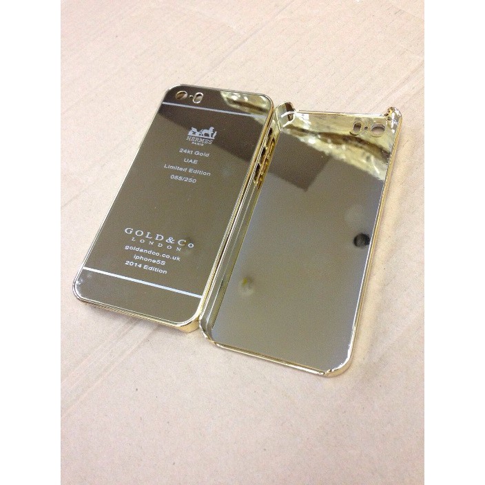 Ốp lưng iphone 5/5s iperfect gold