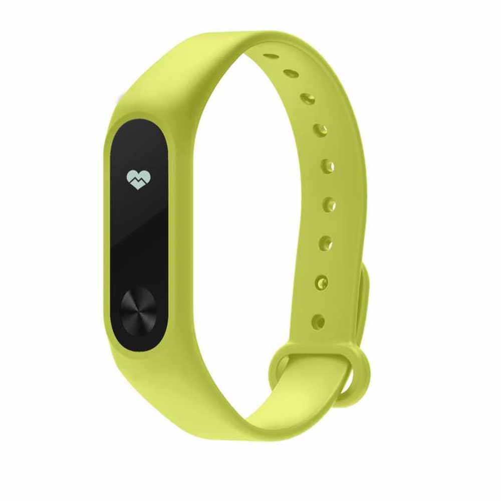 Dây silicone nhiều màu thay thế cho đồng hồ Xiaomi Mi Band 2
