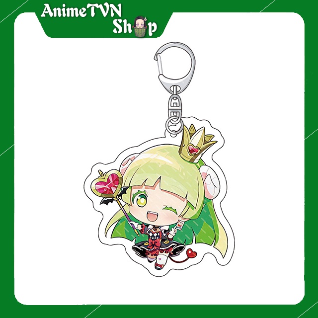 Móc khoá Mica dây xịn anime manga Mairimashita! Iruma-kun  - Nhựa Cứng Acrylic In 2 mặt sắc nét