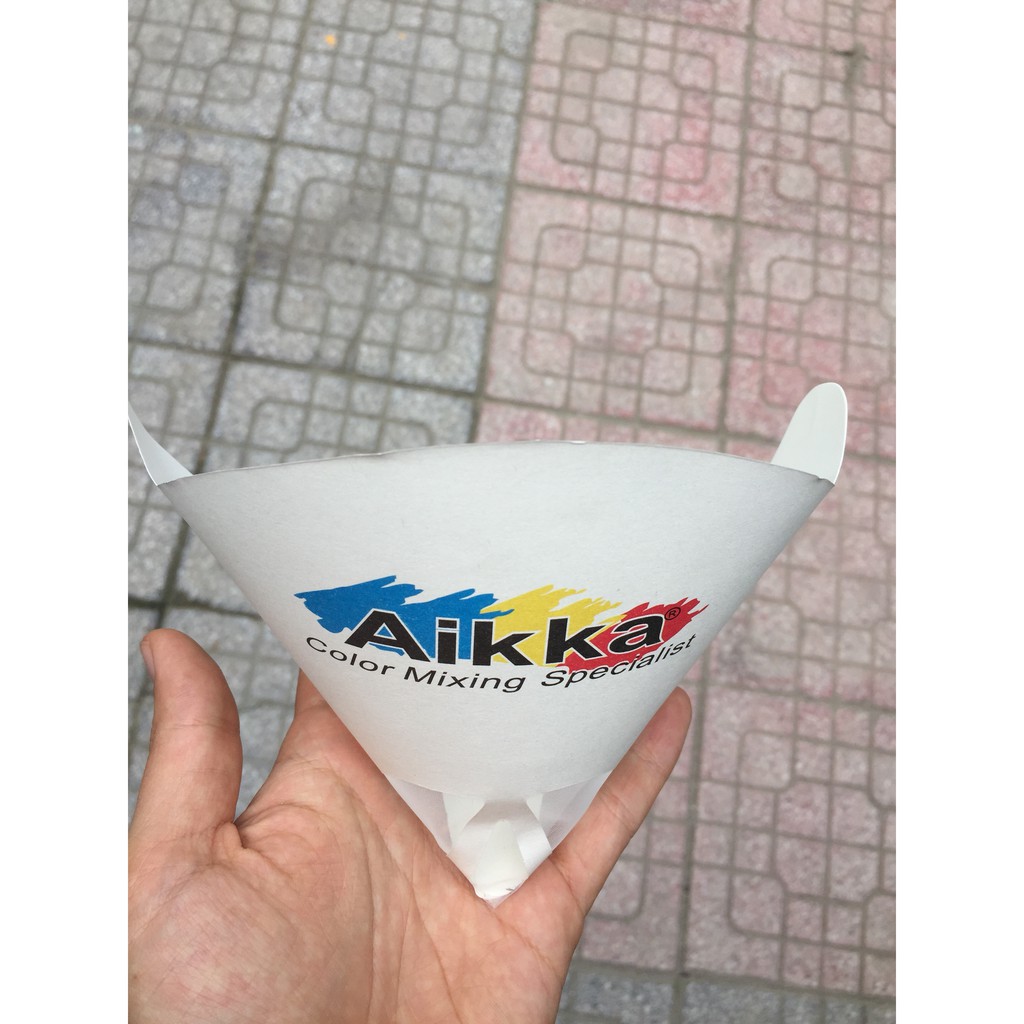 Túi 100 phễu lọc sơn Aikka