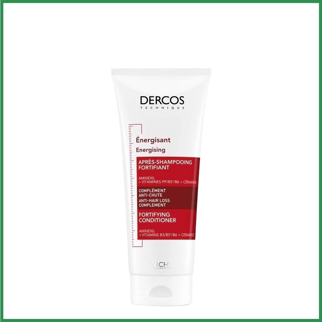 Dầu xả ngăn ngừa và cải thiện giảm gãy rụng tóc Vichy Dercos Technique Energising Anti-Hair Loss Conditioner 200ml