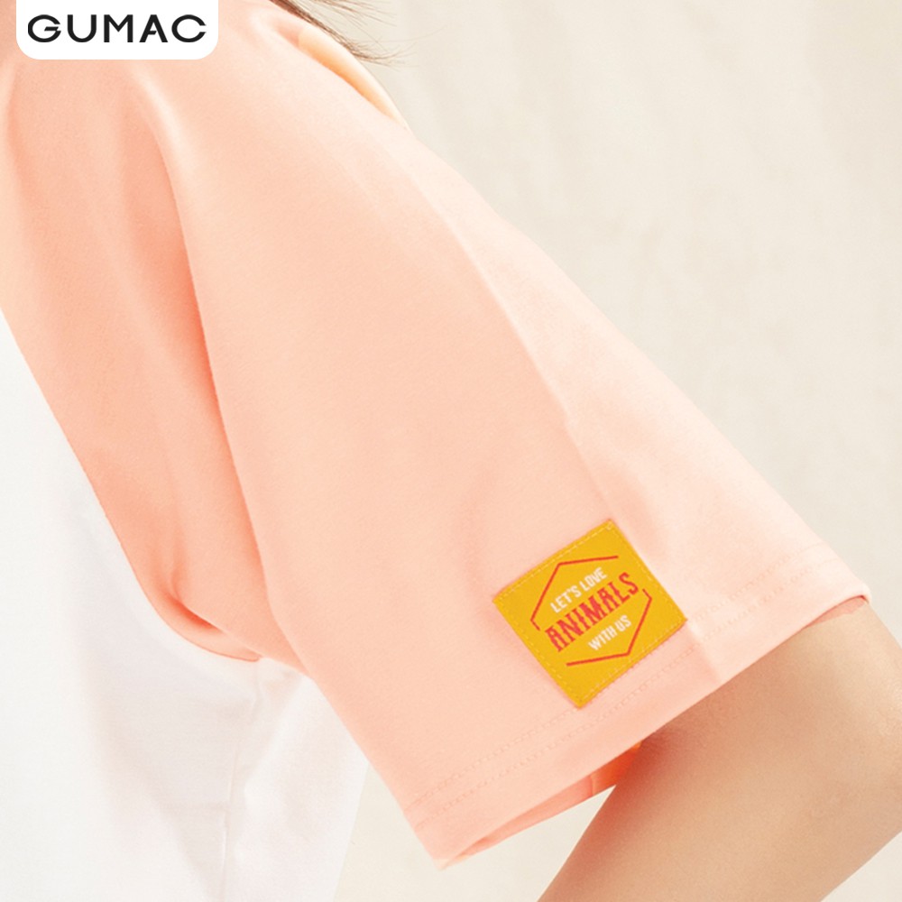 [Mã WABRGU100 giảm 15% đơn 249K tối đa 100k] Áo croptop in Take care ATA1073 GUMAC | BigBuy360 - bigbuy360.vn