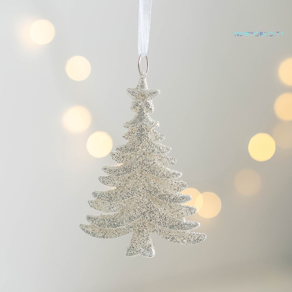 Ny-khăn Mặt Dây Chuyền Giáng Sinh Dễ Dàng Chăm Sóc Chống Biến Dạng Bóng Bắt Mắt Lễ Giáng Sinh Nhỏ Gọn