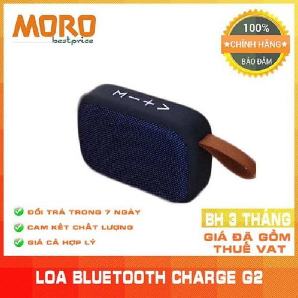 Loa Bluetooth Mini Charge G2 Cầm Tay, Cực Đa Năng - Hỗ Trợ Nghe Nhạc Kết Nối Usb Thẻ Nhớ Đài Fm Cổng 3.5,