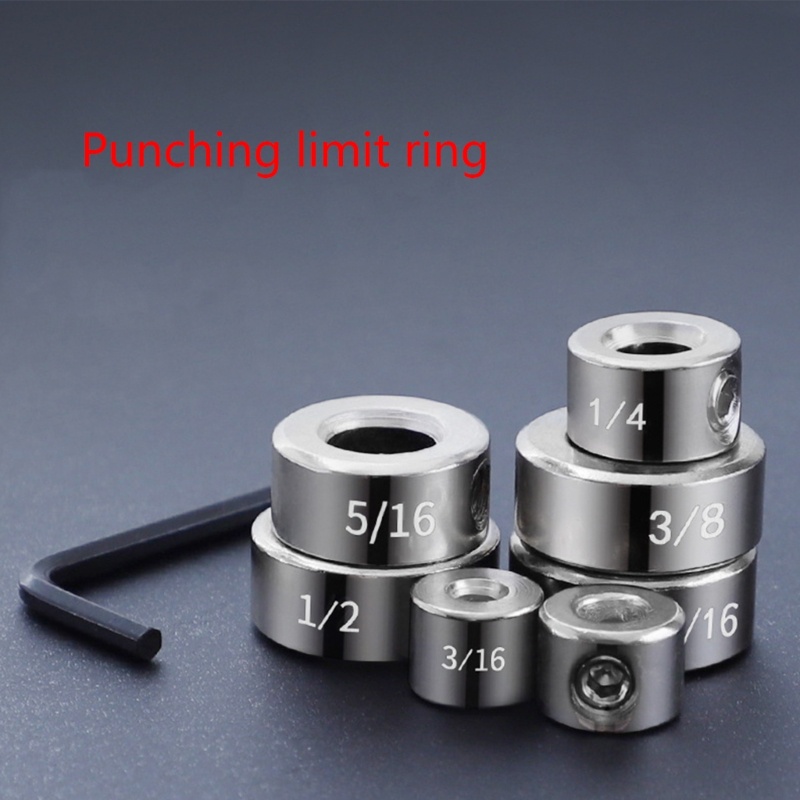 Set 7 Vòng Cố Định Mũi Khoan Kèm Cờ Lê Lục Giác