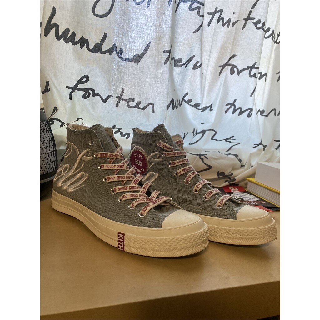 Áo Khoác Denim In Hình Coca-Cola Độc Đáo Cá Tính 2019 Kith x Chuck Taylor All-Star 1970s 160285Phụ Kiện Chuyên Dụng Dành Cho Xe Hơi