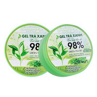 Combo 2 gel trà xanh tươi mát làn da milaganics