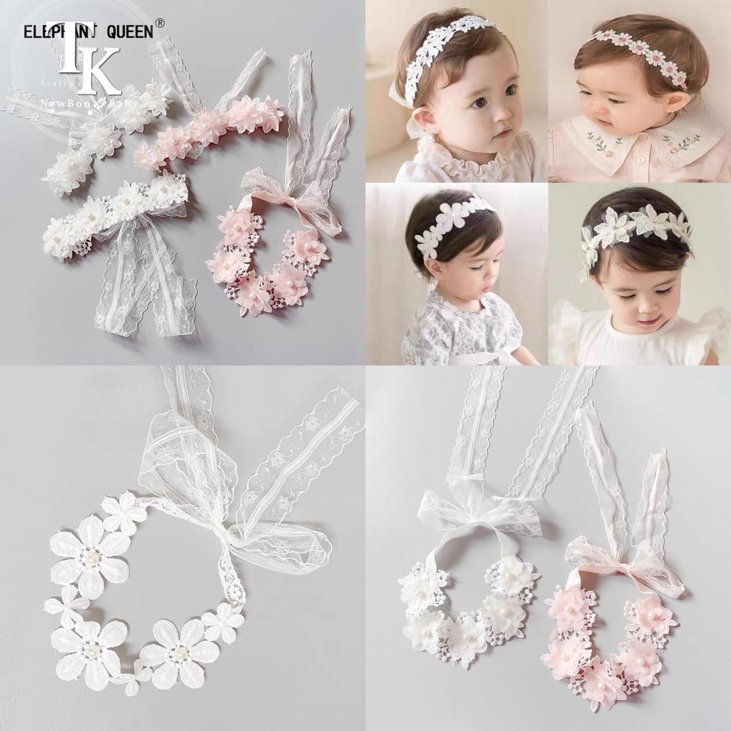 Băng Đô Cho Bé, Turban Các Mẫu Công Chúa Các Loại Dành Cho Bé Gái