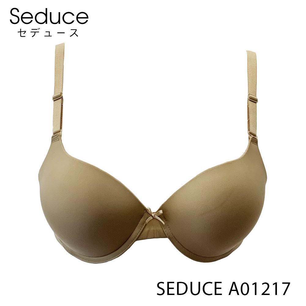 Áo Lót Nữ Trơn Mút Dày Có Gọng Full Cup Seduce A01217