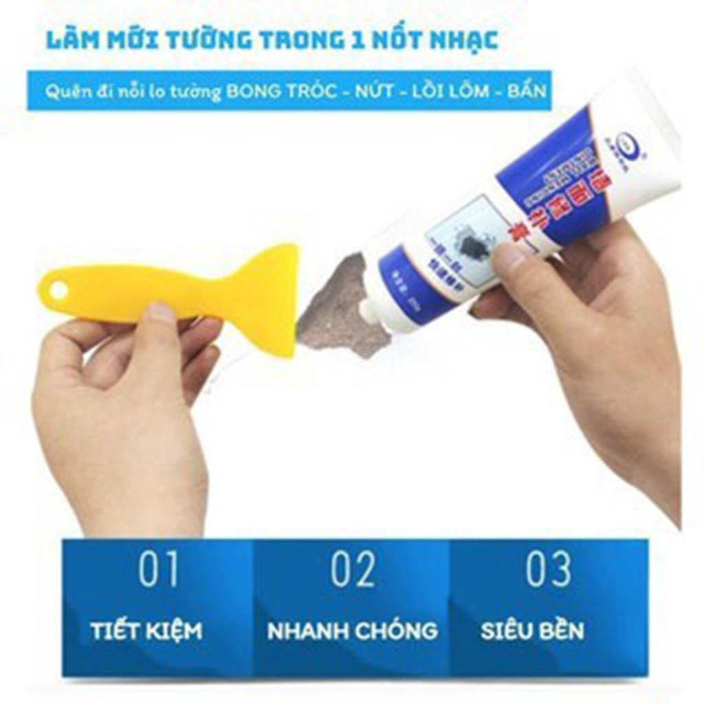 5 Lọ Keo chống thấm CAO CẤP- Keo trám tường vá vết nứt tường đa năng cực bền Khối lượng 250gr MH-SHOP