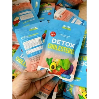 Chính Hãng 1000%  Viên khử mỡ giảm cân giấm táo Detox Cholesterol Thái Lan