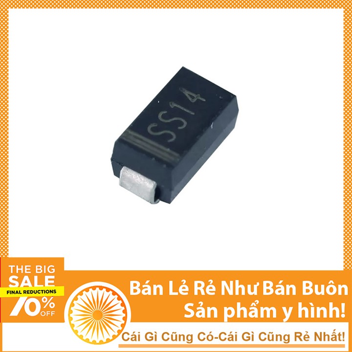 Linh Kiện Diode SS14 SMD( Schottky 1N5819 ) | WebRaoVat - webraovat.net.vn