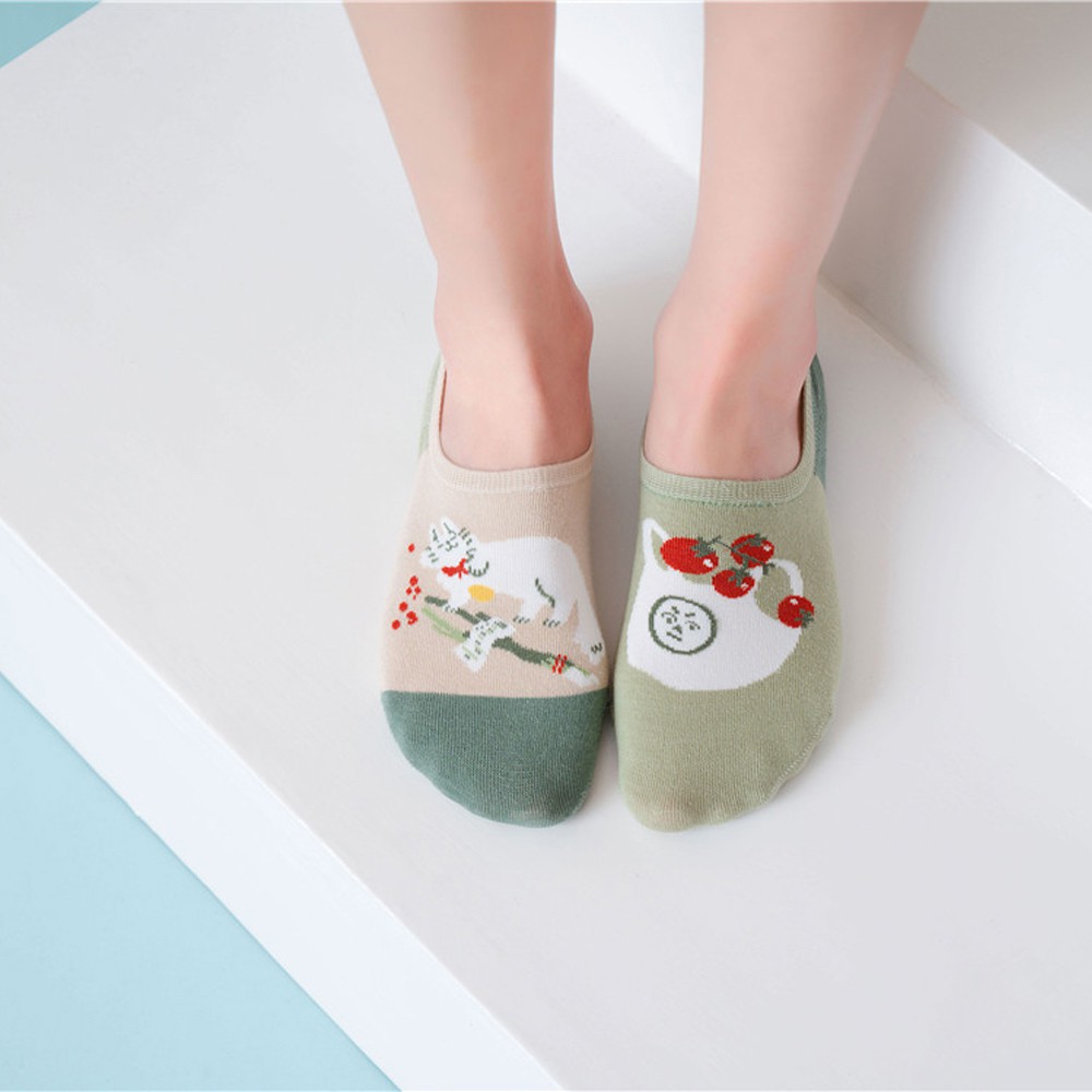 Vớ Cotton Hình Mèo Đáng Yêu Dành Cho Nữ | BigBuy360 - bigbuy360.vn