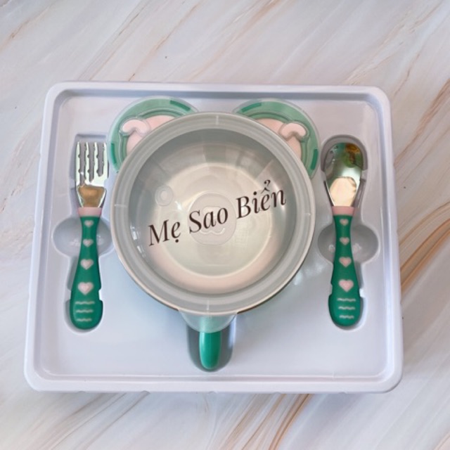 Bát ăn dặm AAG set 3 món