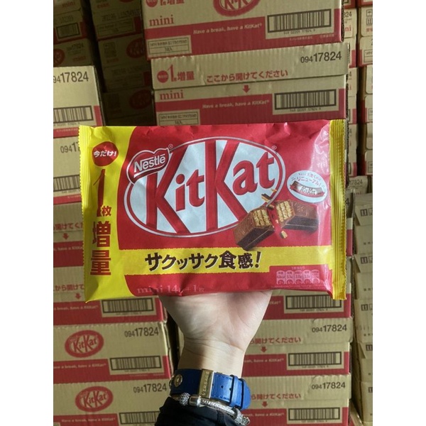 Bánh Kitkat gói 12 thanh Nhật Bản