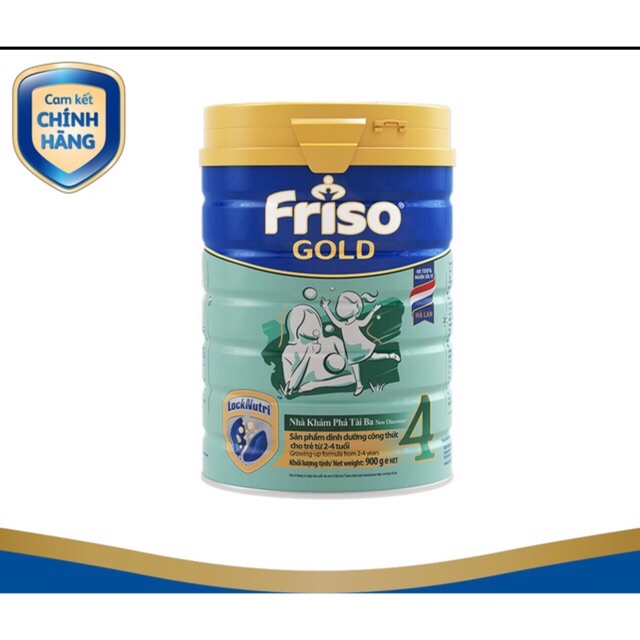 Sữa Friso gold step 4 900g(2-4 tuổi)