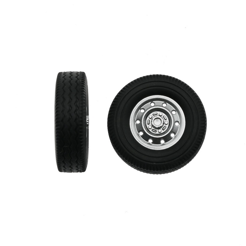 Set 4 Bánh Xe Cao Su Dành Cho Xe Đồ Chơi WPL D12 Mini 1 / 16 RC
