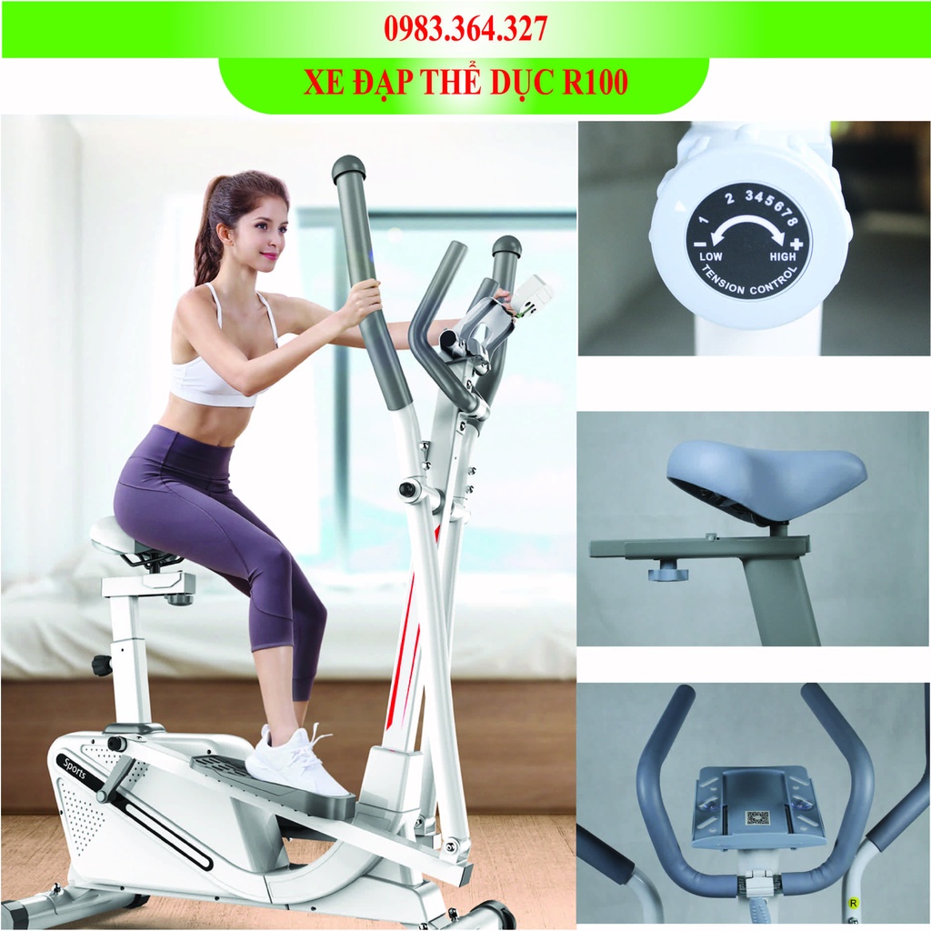 Xe đạp tập thể dục tại nhà đa năng, toàn thân - Xe đạp tập GYM cao cấp 2022