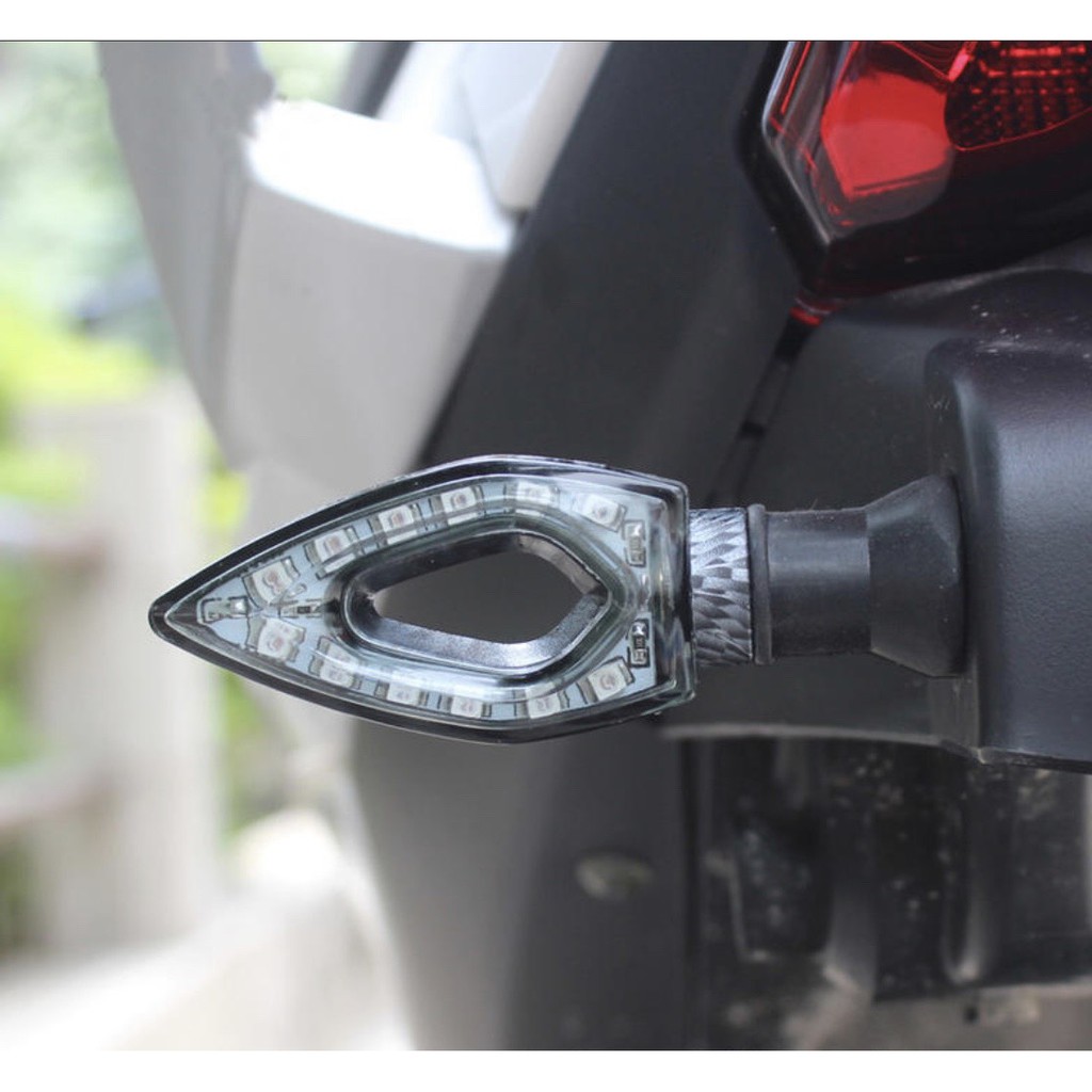 CẶP ĐÈN XI NHAN LED VỎ CARBON - CÓ THỂ UỐN CONG ĐẶC BIỆT