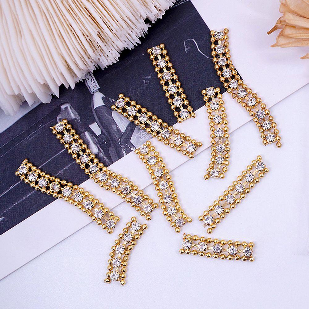 Dây Xích 10CM Đính Trang Trí Móng Tay Nghệ Thuật Cho Nữ|Kim Cương Giả|Phụ Kiện Trang Trí Móng Nghệ Thuật 3D DIY Xinh Xắn