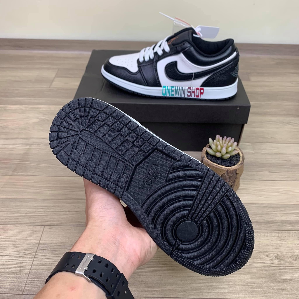 Giày thể thao Jordan 1 đen trắng cổ thấp, Giày JD low panda nam nữ siêu hot dễ phối đồ - Hàng chuẩn Full Box Bill | BigBuy360 - bigbuy360.vn