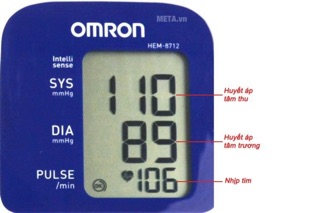 Máy đo huyết áp OMRON bắp tay