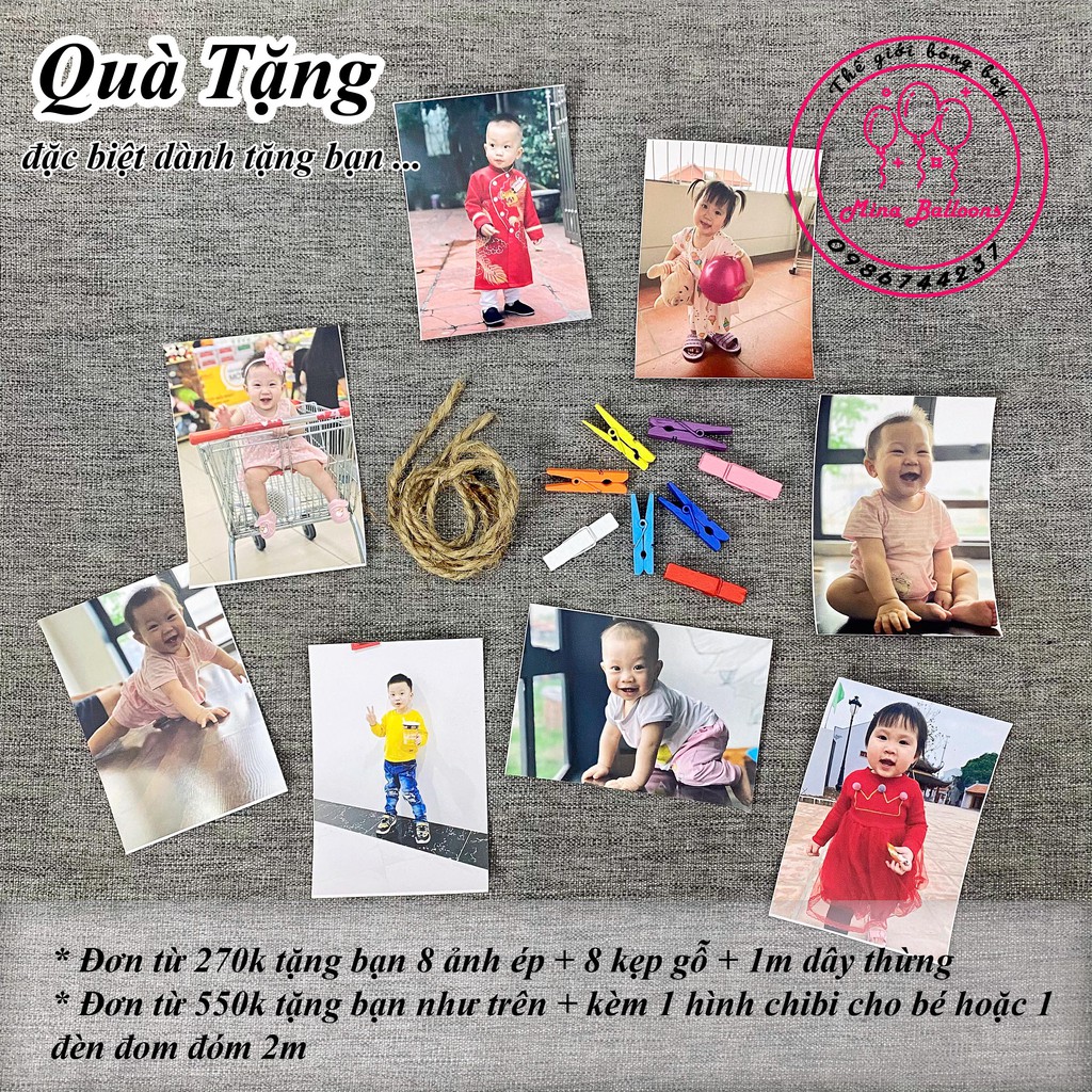 Set Bóng Bay Trang Trí Sinh Nhật Hình Heo Peppa