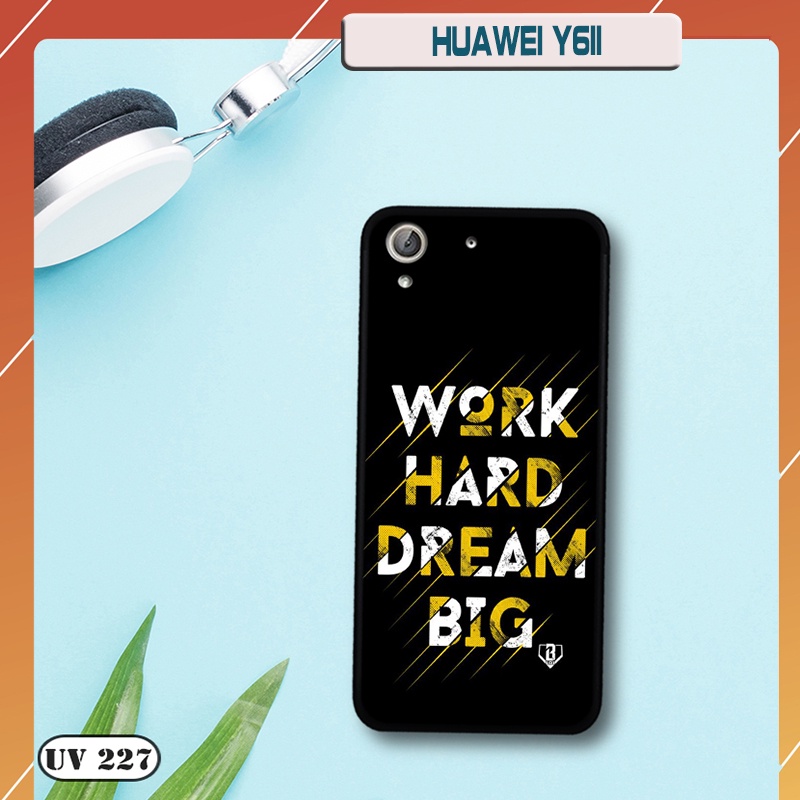 Ốp lưng nhám in hình 3D HUAWEI Y6II