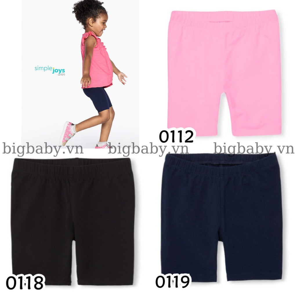 QUẦN LEGGING LỬNG BÉ GÁI CARTER NHIỀU MÀU CHO BÉ TỪ 13-30KG