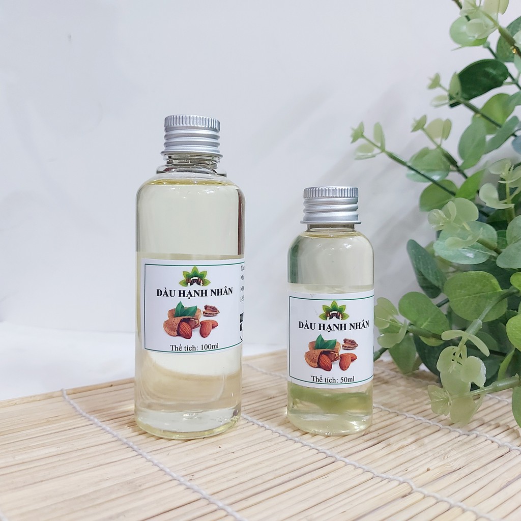 Dầu Hạnh Nhân PHÁP_Almond Oil_1 lít 210k_nguyên liệu làm mỹ phẩm handmade