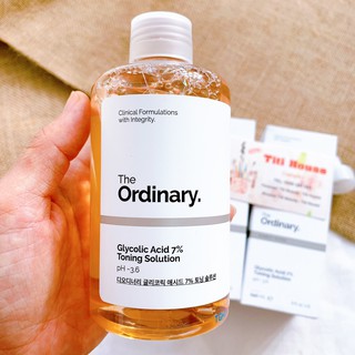 Toner tẩy da chết Glycolic Acid 7% Toning Solution The Ordinary