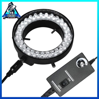 [Fitslim] Adjustable 56 LED Ring Light Illuminator Lamp for Industry Stereo Microscope