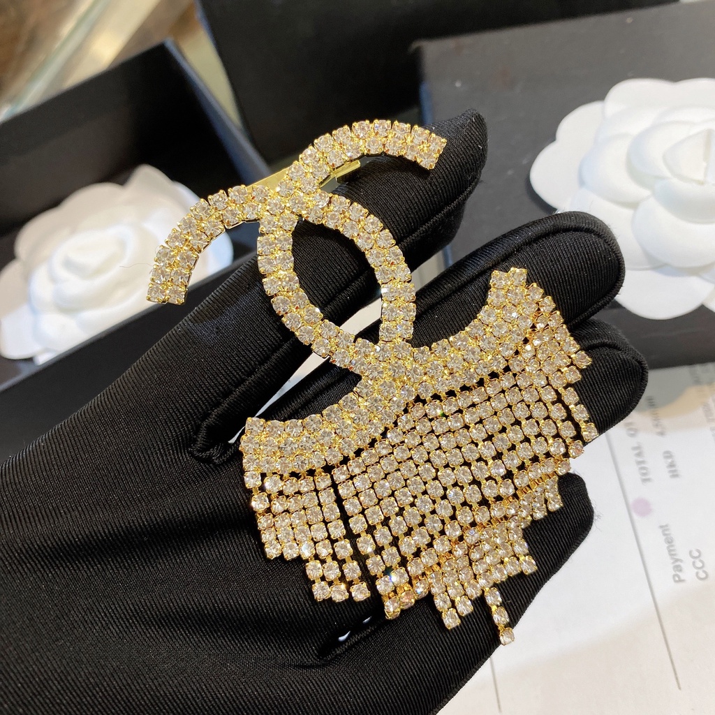 Cài áo nữ đính đá cao cấp sang trọng Ròm House mang phong cách Hàn Quốc phụ kiện trang sức thời trang đẹp - ms4501