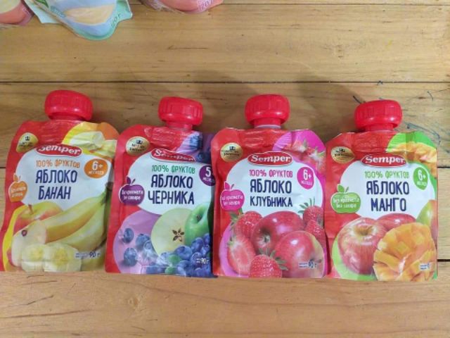 Hoa Quả Nghiền Semper cực thơm ngon 100% hoa quả tươi