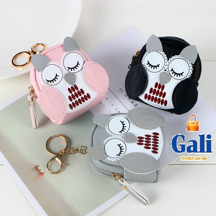 [Mã FAMAYWA2 giảm 10k đơn từ 50k] Ví nữ mini đựng tiền dễ thương có thể làm móc khóa siêu đáng yêu da mềm giá rẻ V2