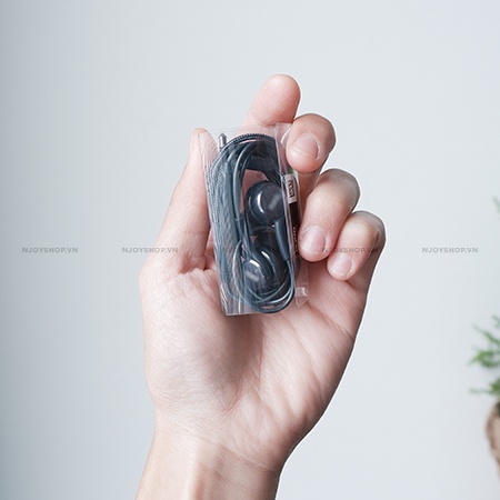 Tai Nghe Nhét Tai Akg S8 Chân Cắm 3.5 Mm Kèm Bộ Núm Có Mic Hỗ Trợ Bass Ấm Chơi Game Chuyên Dụng Njoyshop
