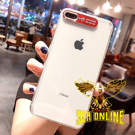 Ốp auto focus IPhone 7Plus_8Plus trong suốt bảo vệ camera | BigBuy360 - bigbuy360.vn