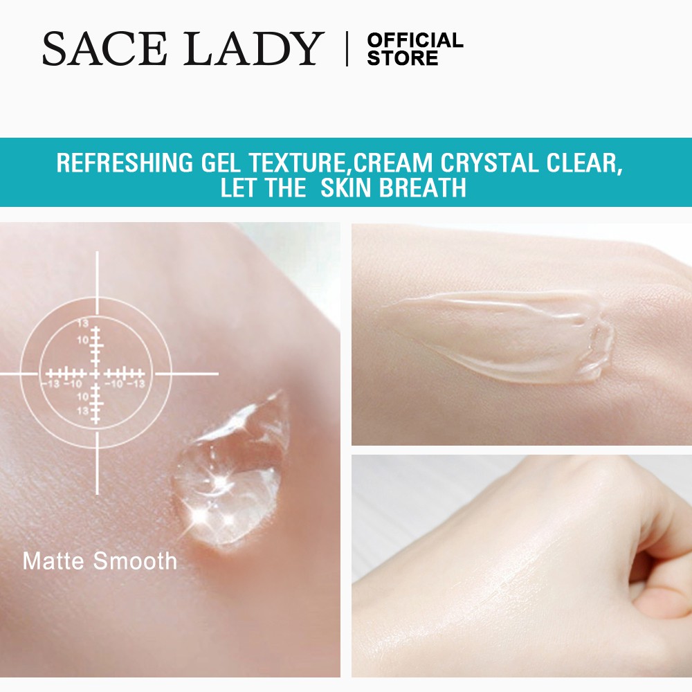 Kem lót trang điểm Sace Lady giúp che lỗ chân lông lâu trôi cao cấp 6ml/0.2oz