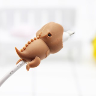 Đầu silicon bọc bảo vệ dây cáp sạc điện thoại