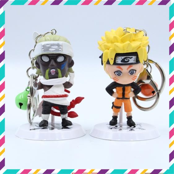 Móc khóa mô hình chibi các nhân vật Naruto,siêu dễ thương,độc đáo