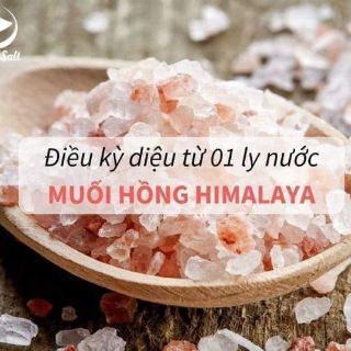Muối hồng Himalayan Qaisar tinh khiết .