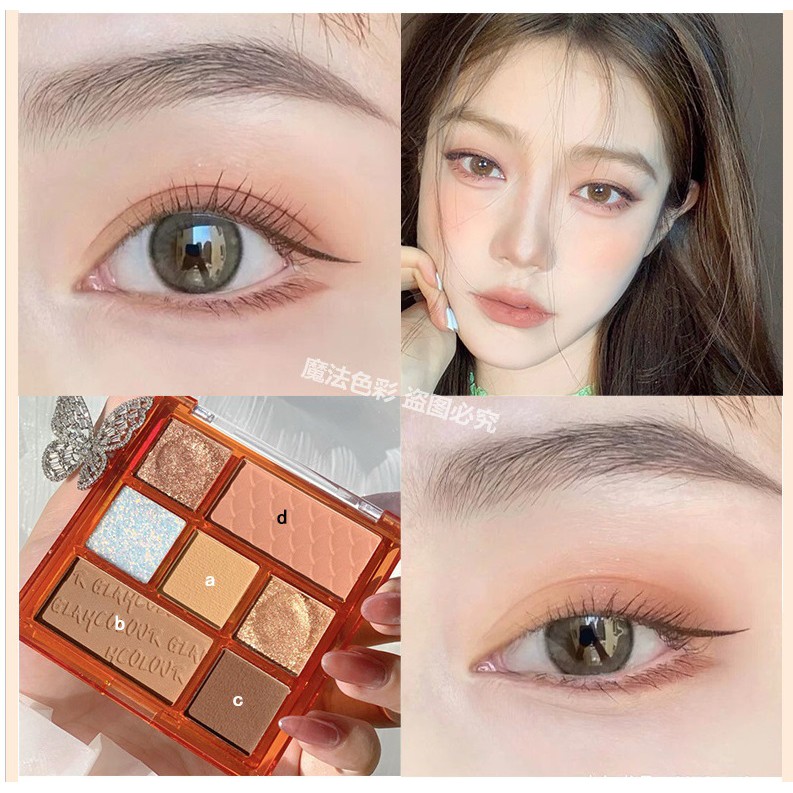 (Glam Colour) Bảng mắt 7 ô GlamColour Real Nội Địa Trung