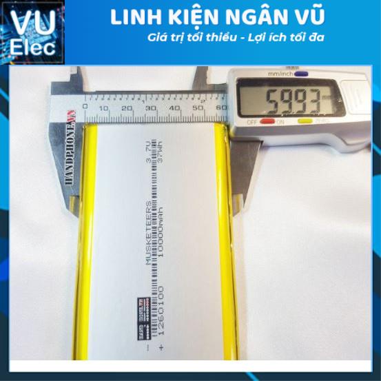 Pin Lithium 7565121 10000mAh-Pin chế sạc dự phòng-Pin dung lượng cao