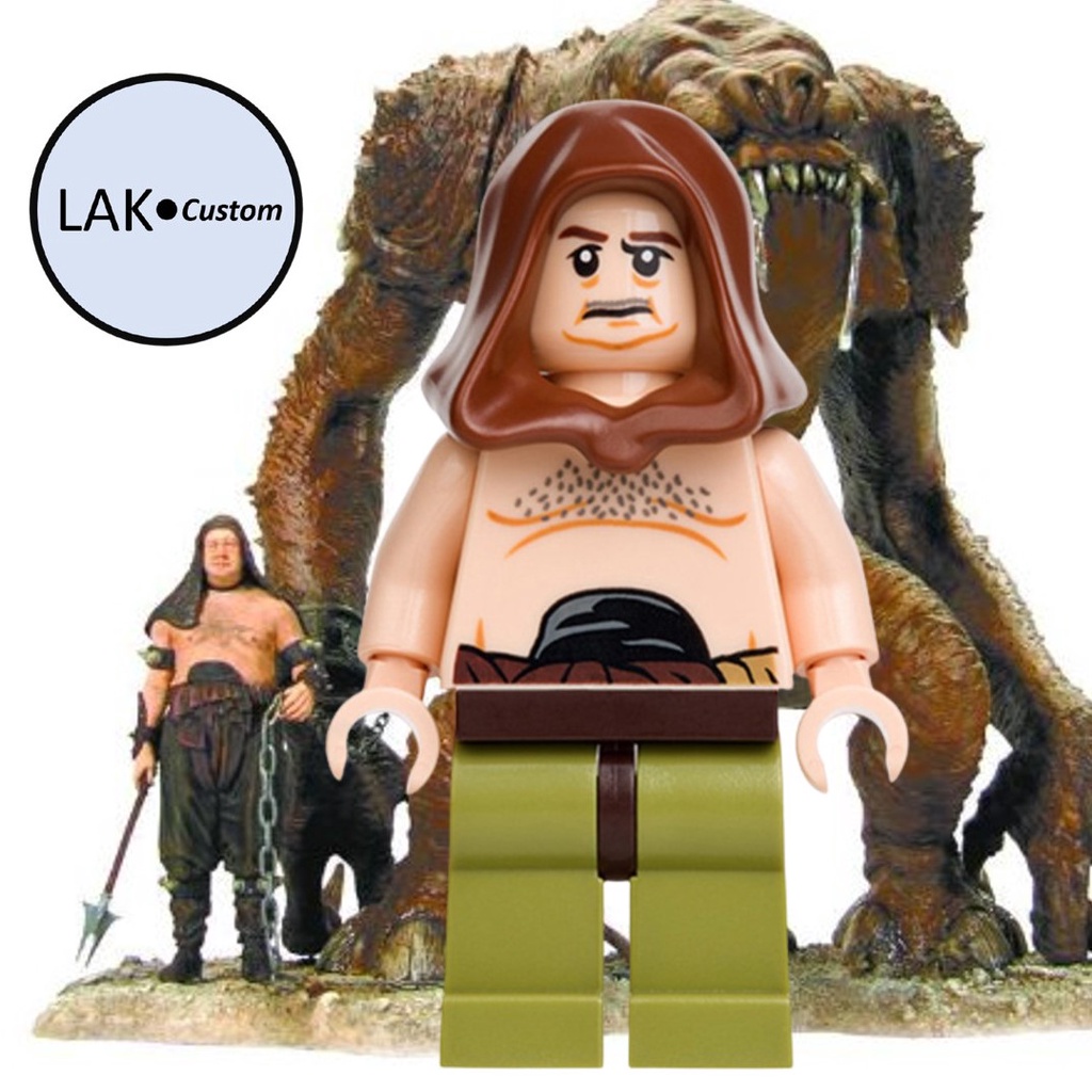 MÔ HÌNH  QUÁI VẬT RANCOR, BOBA FETT, MALAKILI