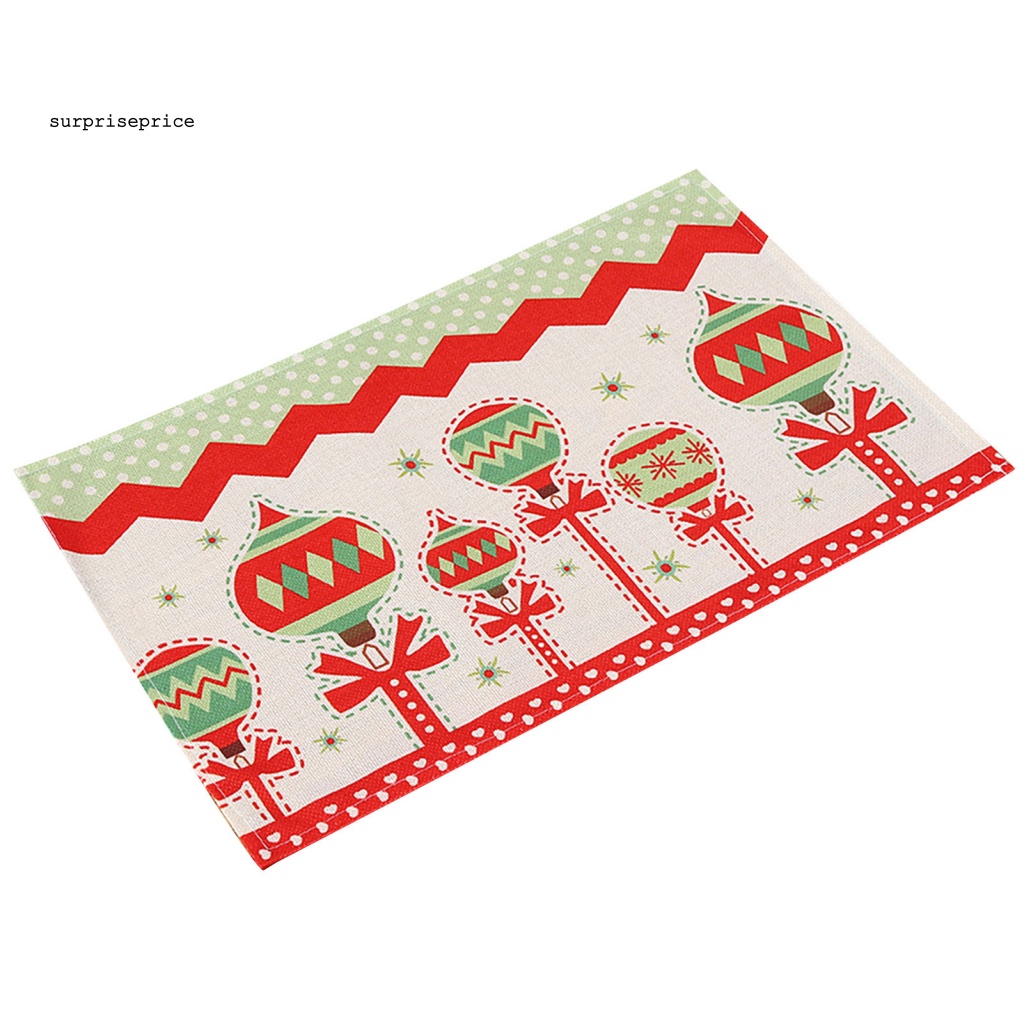 Thảm Trải Bàn Trang Trí Chủ Đề Giáng Sinh