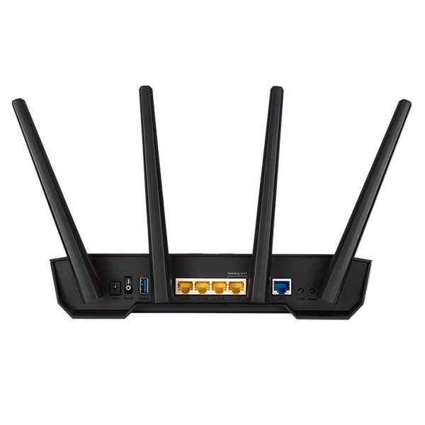 Bộ phát wifi ASUS Gaming TUF AX3000 - Bộ định tuyến chuyên game hai băng tần chuẩn AX3000 WiFi 6 (802.11ax)