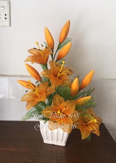 Lily bộ đất sét ( 1 bịch 5 bộ)